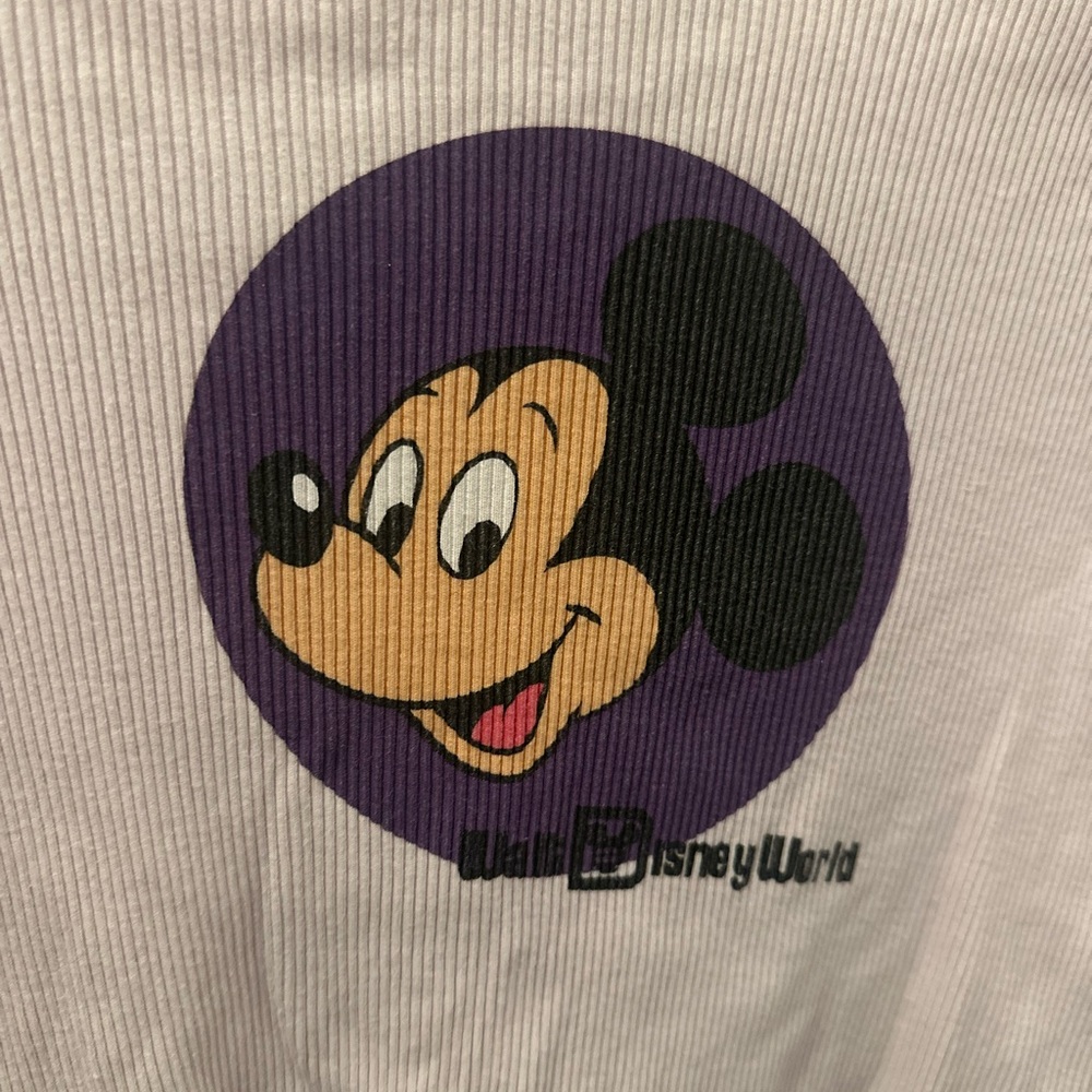 Disney Ribbed Knit Long-sleeved Top